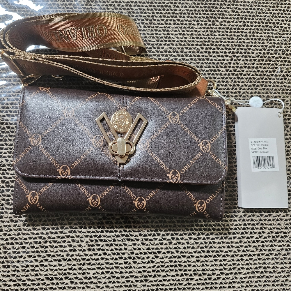 Valentino Orlando Clutch Shoulder Bag NWT